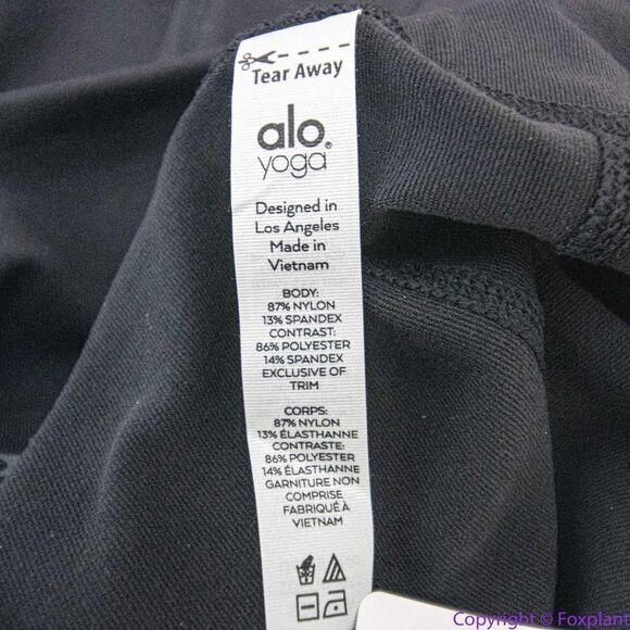 NEW Alo Yoga Women's High Waist Moto Legging in black, S - Picture 16 of 16